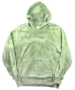 Ripndip Hoodie Med Plush Snuggie Style Cozy Green Nerm Cat Alien Skate Y2K Gorp - Picture 1 of 14