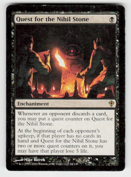 Worldwake #64 Quest for the Nihil Stone - Image 1 of 2