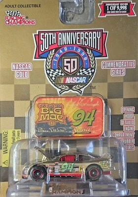 Racing Champions NASCAR 1998 50 aniversario #94 Bill Elliott - Big Mac coche 1:64 Foto 1 de 3