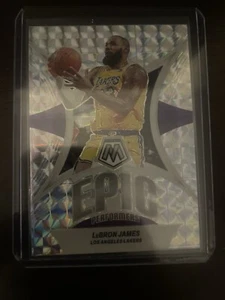 2023-24 Mosaico Lebron James Epic Performers Silver Mosaic Prizm #2 - Imagen 1 de 1