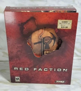 Videogioco PC Red Faction di THQ 2001 Big Box NO GAME DISK INCLUSO SPEDIZIONE VELOCE - Foto 1 di 11