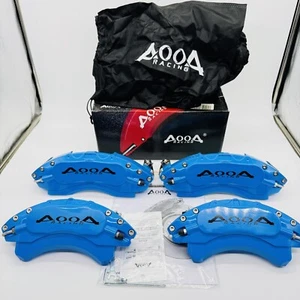 AOOA Light Blue Brake Caliper Covers Fits Tesla Model 3 (2017-2021) Fast Ship - Picture 1 of 24