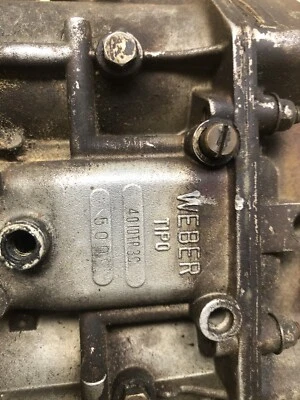 Genuine Weber 3-Barrels Carburetor - Porsche 911’S 66-72 40-IDA3C/40-IDTP3C - Image 1 of 4