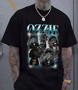 Personalised Pet Bootleg T-Shirt Custom Cat Dog Image Name Birthday Gift Tee Top - Picture 1 of 13