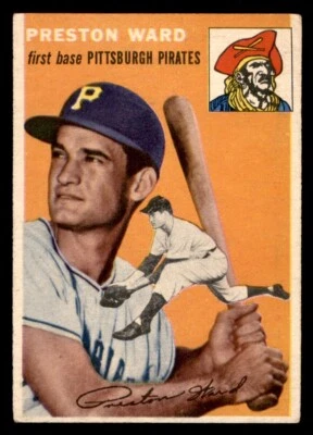 1954 Topps Baseball #72 Preston Ward VG *f1 - Image 1 of 2