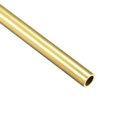 METALLIXITY Messing-Rundrohr,300mm Länge,8mm AD,1mm Dicke,nahtlose gerade Rohre