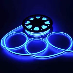 12V LED Strip Neon Light Flexible Tape Lighting Rope Waterproof for Boat Floor - Picture 1 of 13