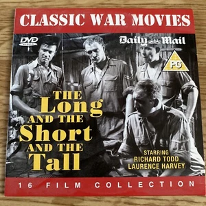 THE LONG AND THE SHORT AND THE TALL - CLASSIC WAR MOVIE - NEWSPAPER PROMO DVD - Picture 1 of 2