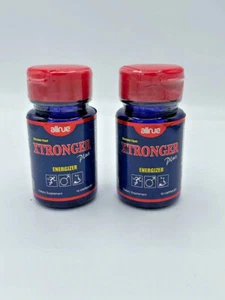 2 Xtronger Plus Energizer 20 capsules Dietary Supplement Ginkgo Biloba Maca - Picture 1 of 4