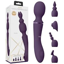 Vibromasseur Femme Wand Puissant 6 en 1 Clitoris Gode Vibrant Sextoys Femme FR