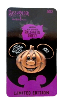 WDW 2012 MICKEY'S PUNKIN NOT SO SCRAY HALLOWEEN PARTY PIN - LE OF 2500 - #92170 - Image 1 of 4