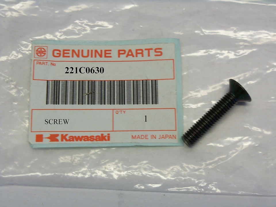 NOS KAWASAKI 221C0630 CUBIERTA / TORNILLO DE ENCENDIDO EX500 ZX600 EJ650 ZR1100 ZR1200 Foto 1 de 1