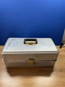 CAJA DE APAREJOS UMCO Modelo 205 A Plata Aluminio Vintage - Imagen 1 de 10