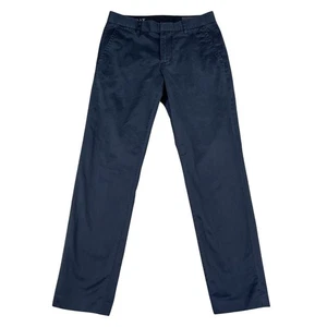 Pantalone Bonobos Uomo Monday Vestibilità Atletica Blu Kaki Tg 30 x 29 - Foto 1 di 8