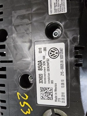 Speedometer Cluster MPH ID 3CN920850A Fits 18-19 ATLAS 3444779 - Изображение 1 из 4