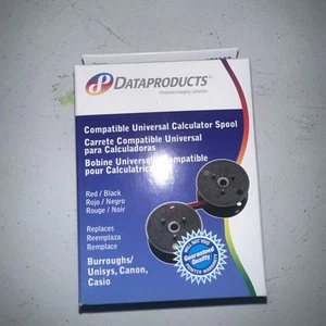 Data Products R3197 calculator ribbon spool 2 count Nylon Black ribbon - Picture 1 of 2