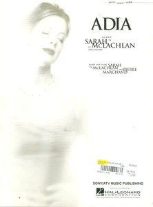Adia Sheet Music Piano Voice Guitar 1997 Marchand Sarah McLachlan - Picture 1 of 4