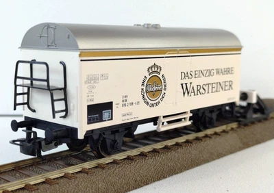 MARKLIN 4417 HO Wagon Frigorifique DB Transport De Bière WARSTEINER  1:87  1/87 - Photo 1/4