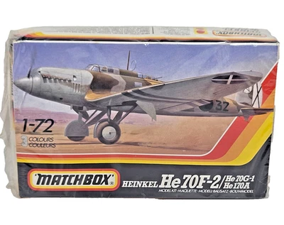 Matchbox 1:72 Heinkel He 70F-2/He 70G-1/He 170A PK-132 *Sealed Box Plastic Model - Image 1 of 4