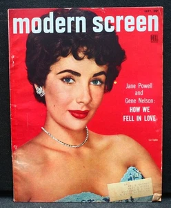 Vintage "Modern Screen" Magazine - September 1953 - Elizabeth Taylor Cover - Picture 1 of 1