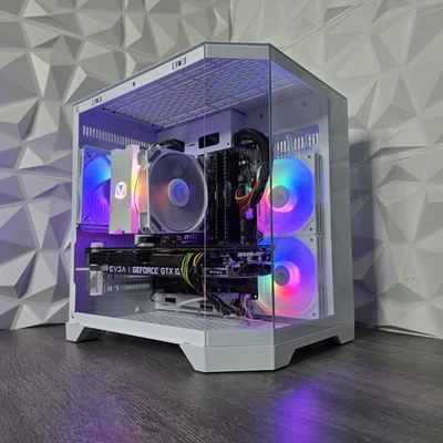 FAST ULTRA Gaming Desktop - AMD Ryzen 5 5500 - 16GB DDR4 - AMD RX 7600 8GB - SSD - Image 1 of 4