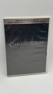 Game of Thrones Season Two Episode One DVD Promo Bonus Disc 2013 SEALED NOS - Picture 1 of 7