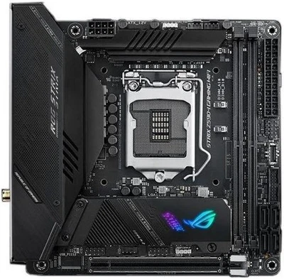 ASUS ROG Strix Z590-I Gaming WiFi motherboard LGA1200 Z590 DDR4 11TH ITX Tested - Image 1 of 4