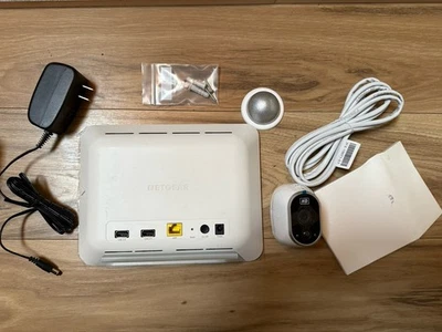  Arlo VMS3130 Netgear sistema de câmera de segurança HD externa sem fio NOVO caixa aberta - Imagem 1 de 4