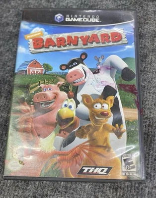 Nickelodeon Barnyard (Nintendo GameCube, 2006) No Manual, Tested - Image 1 of 2