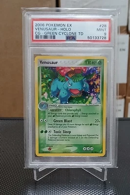Pokemon TCG Venusaur Crystal Guardians 28/100 Theme Deck Holo PSA 9 Mint - Image 1 of 2