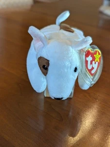 Ty Beanie Baby Retired Butch the Dog TAG ERRORS / Misspelling 1998 / 1999 RARE - Picture 1 of 9