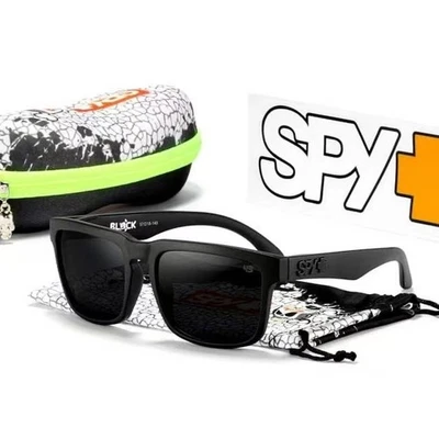 New Spy Polarized Sunglasses Men Classic Ken Block Unisex Square Original Box. - Image 1 of 4