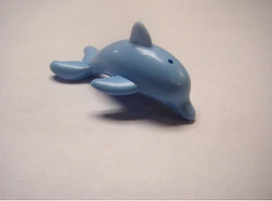Lego Bright Light Blue Dolphin Minfigure Animal New - Picture 1 of 1