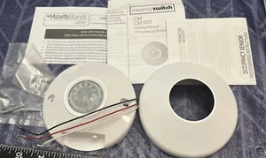 Acuity Ceiling Mount Sensor Switch Passive Dual Technology Standard Range 360° - Photo 1/3