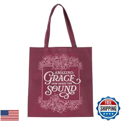 Christian Art Gifts Reusable Inspirational Scripture Shopping Tote Bag for Wo - Image 1 of 4
