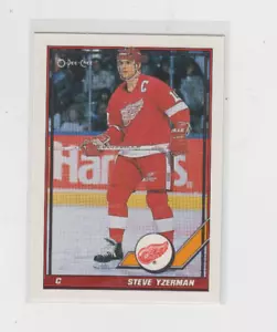 91/92 OPC Detroit Red Wings Steve Yzerman card #424 - Bild 1 von 2
