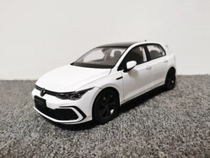 1:18 Volkswagen Golf 8 gen R Line Diecast Model Car Toys Collection White/Blue - Picture 1 of 11