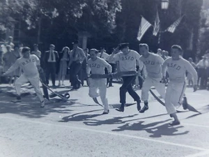 Firemen's Convention Cooperstown Hose Run 1947 Original Old Photo Negative W18 - Picture 1 of 4