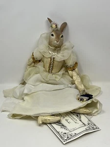 Katherine's Collection by Wayne Kleski Victorian Rabbit Doll 15" Tall *Read* - Picture 1 of 10