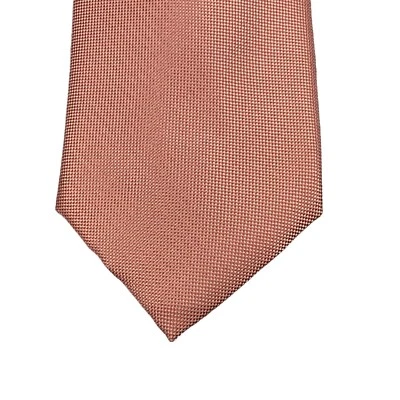 Corbata de cuello liso clásica rosa coral 3,25" Club Room para hombre Foto 1 de 3