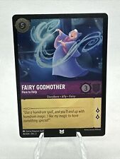Lorcana Fairy Godmother Here to Help 40/204 Cold Foil Rise of the Floodborn NM