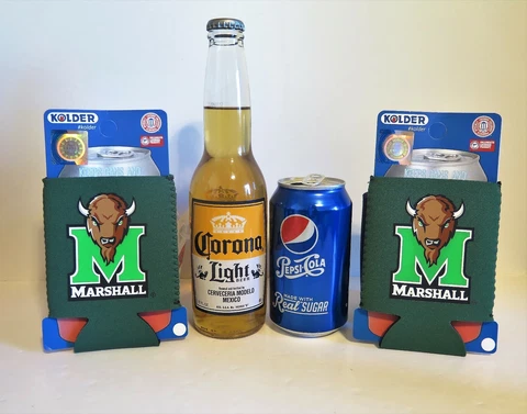 TWO (2) MARSHALL THUNDERING HERD, NEOPRENE POCKET CAN KADDYS (CLOSEOUT) Cover