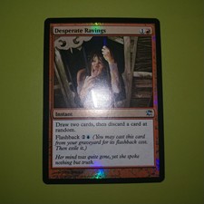 FOIL Desperate Ravings x1 Innistrad 1x Magic the Gathering MTG