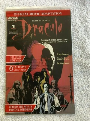 Dracula (Bram Stokers) #1P (Oct 1992, Topps) NM- 9.2 - Image 1 of 3