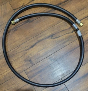 6' LP Propane Gas Hose Assembly 3/8" Female Flare x 3/8" Female Flare Coupling - Picture 1 of 6
