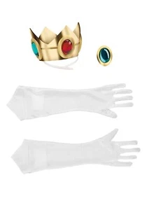 Women's Nintendo Super Mario Bros.Princess Peach Adult Costume Accessory Kit - Picture 1 of 2