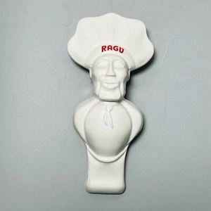 Chef Ragu Jar Lid Opener White Plastic Made in USA Vintage 5.25" - Picture 1 of 7
