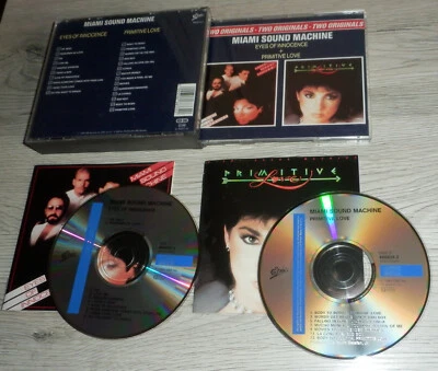MIAMI SOUND MACHINE Eyes of Innocence + Primitive Love 2CD Big Box Two Originals - Bild 1 von 3