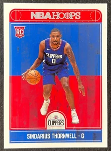 SINDARIUS THORNWELL * TARJETA DE NOVATO * (RC) 2017-18 Panini Hoops #250 - Imagen 1 de 2