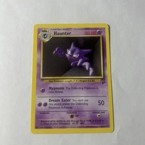 Haunter 43/130 2000 Base Set 2 Pokemon Card WOTC Nintendo Vintage Uncommon Lp/Mp - Picture 1 of 2